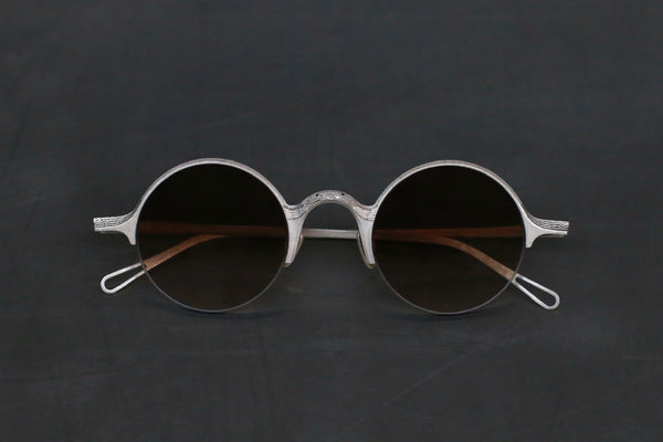 Rigards RG0091AG Sterling Silver Collection Highly Hand-beaten Glasses RG-RG0091AG 24SE DRAGON-CYWLQT Sterling Silver Textured Bronze Plate